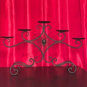 Halloween Metal Candelabra